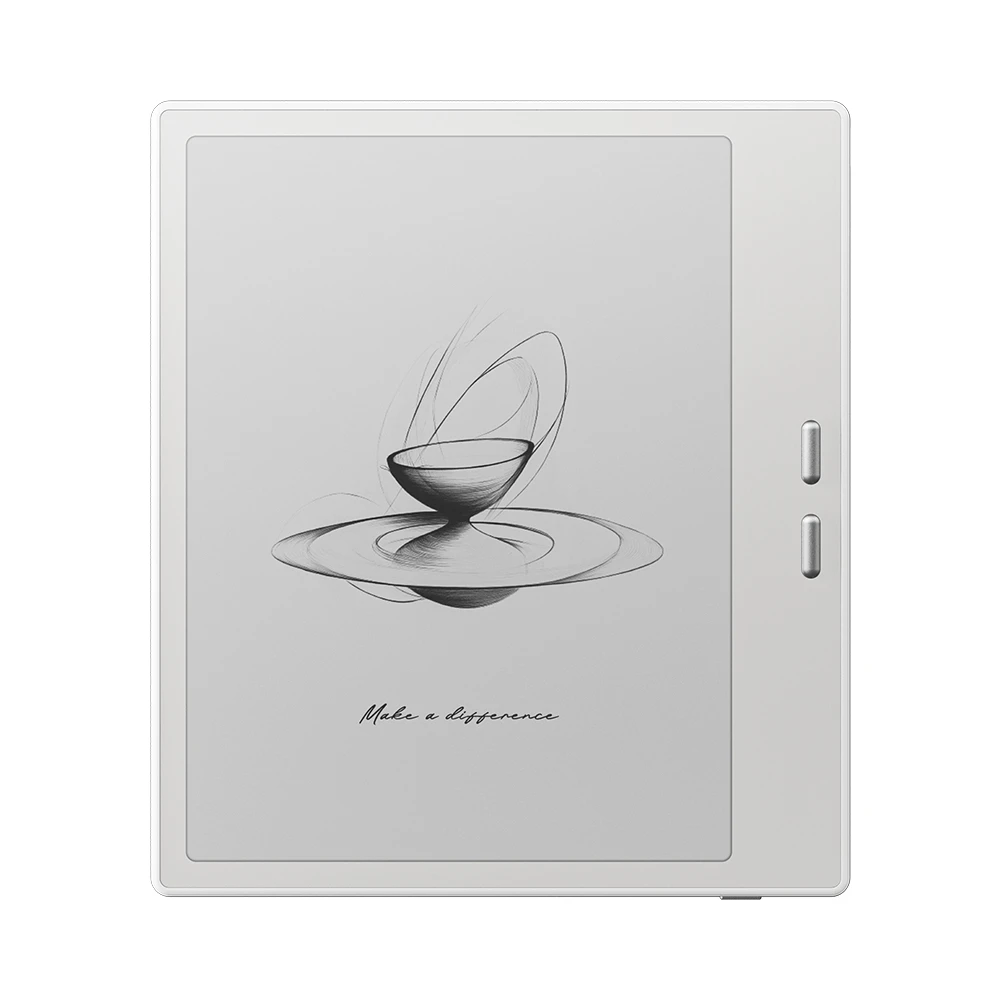 Tableta E-Ink Boox GO 7, 7 inch, Octa-Core, 4GB RAM, 64 GB, Android 13, Alb