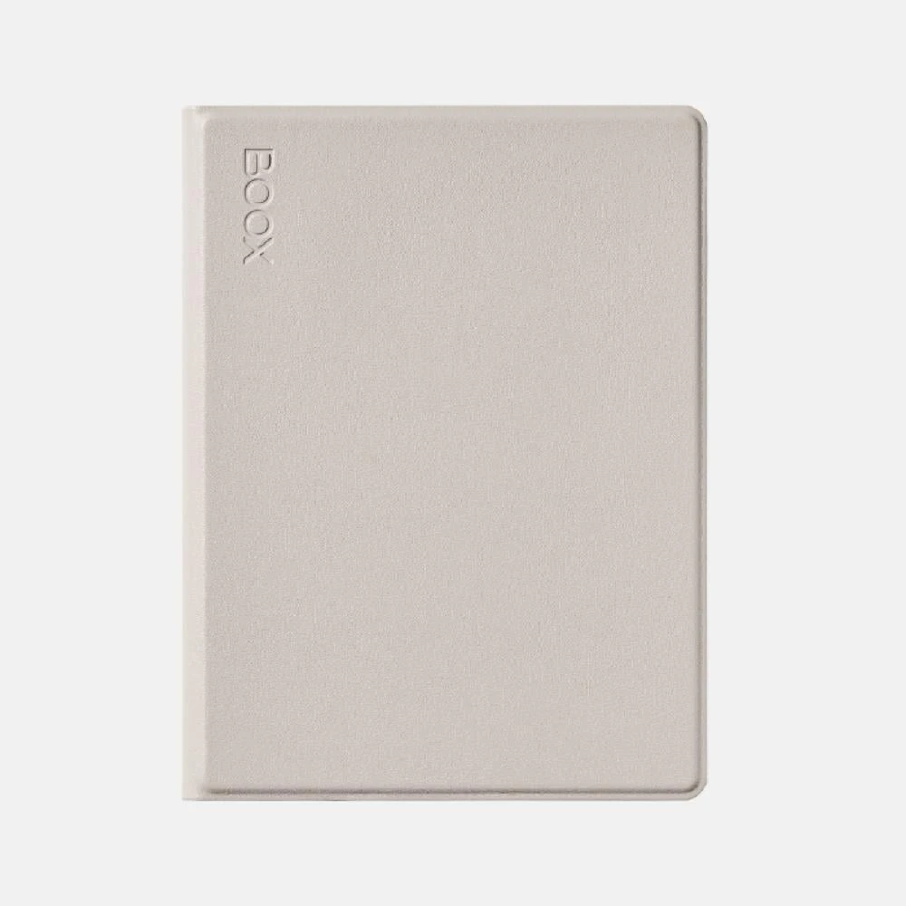 Husa magnetica pentru Ebook reader, Boox, Compatibil cu Onyx Boox GO 6, Piele ecologica, Crem